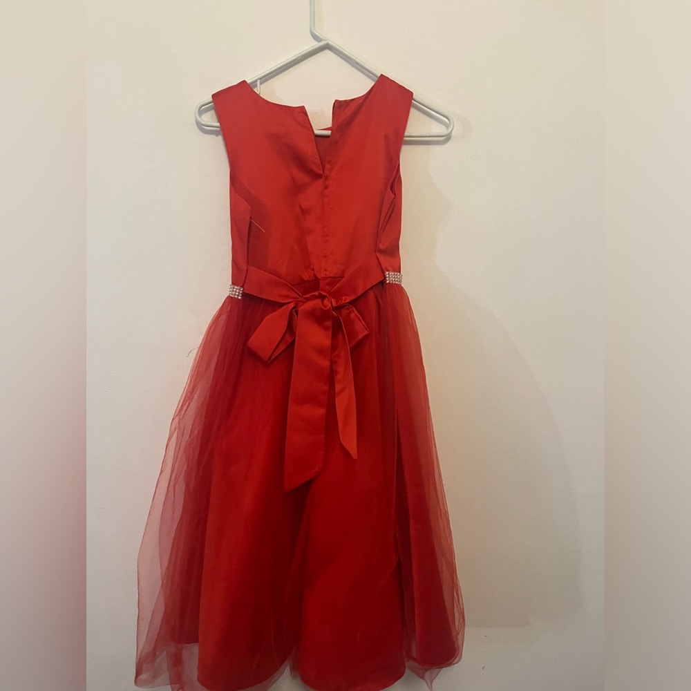 Red dress